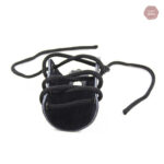 Accessoire en cuir pour chasteté réglable
