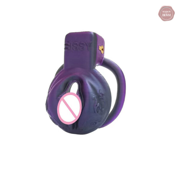 Cage de chasteté colorée pour des expériences sensuelles