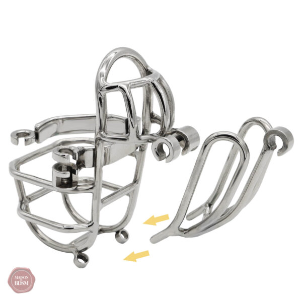 Accessoire de chasteté, acier inoxydable durable