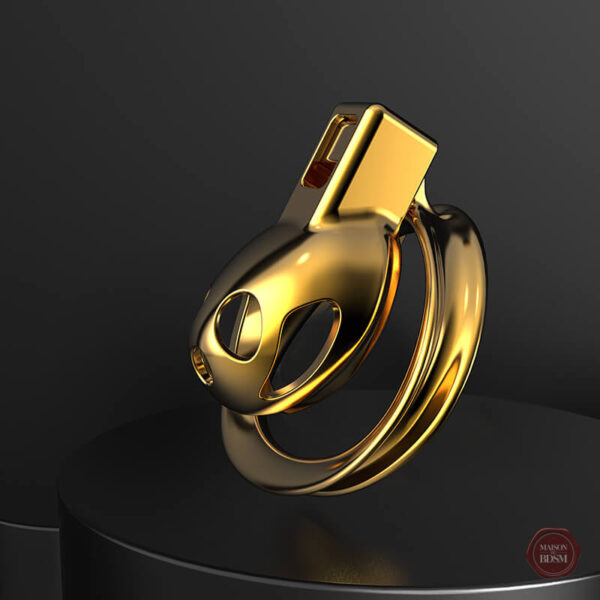 Accessoire de chasteté doré pour couples