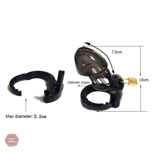 Cage de chasteté électrique pour sensations intenses