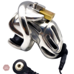 Cage de chasteté électrique en métal Viper S