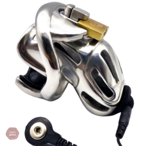 Cage de chasteté électrique en métal Viper S