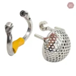 Cage de chasteté design nid d'abeille