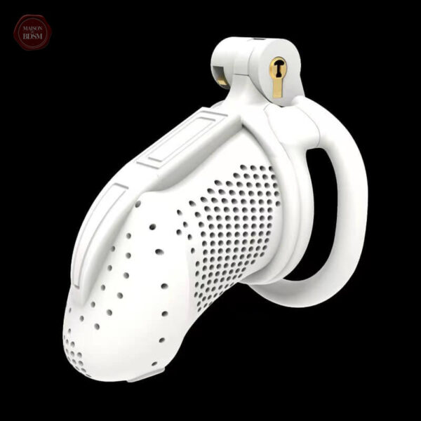 Cage de chasteté en nid d'abeille, style guêpes