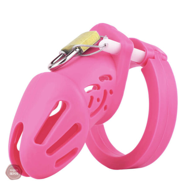 Cage de chasteté silicone pour la soumission