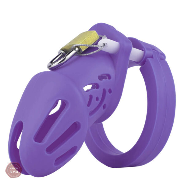 Cage de chasteté en silicone pour le plaisir contrôlé