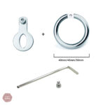 Cage de chasteté conçue pour un ajustement optimal