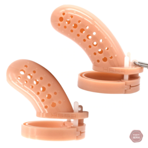 Cage de chasteté plastique FX 10 beige