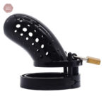 Cage de chasteté FX 10, design en plastique noir