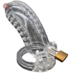Cage de chasteté FX 10, finition claire et durable