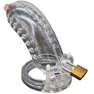 Cage de chasteté FX 10, finition claire et durable