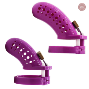Cage de chasteté plastique FX 10 en violet