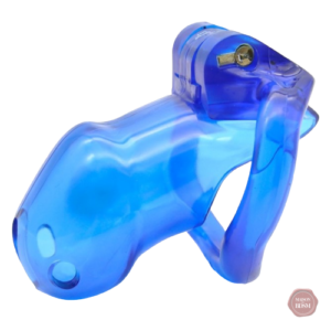 Cage de chasteté résine GB 3000 en bleu