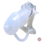 Cage de chasteté résine GB 7000 blanche