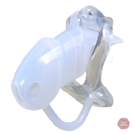 cage-de-chastete-holytrainer-gb7000-blanc-1 Cage de chasteté résine GB 7000 blanche