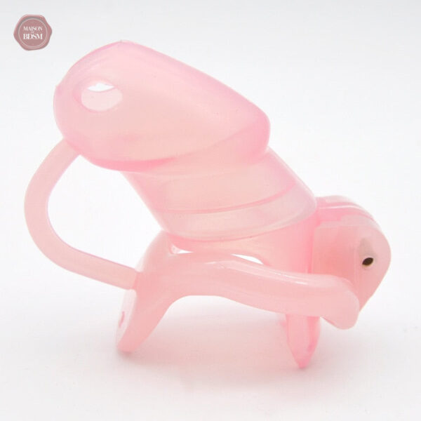 Cage de chasteté résine rose, modèle GB 7000