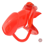 Cage de chasteté résine GB 7000 rouge