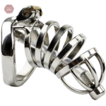 Cage de chasteté homme en acier - Infinity L
