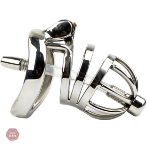 Cage de chasteté pour homme en acier - Infinity S