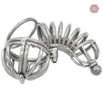 Cage de chasteté homme en acier - La Geôle L
