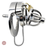 Cage de chasteté en métal pour homme - Le Nichoir S