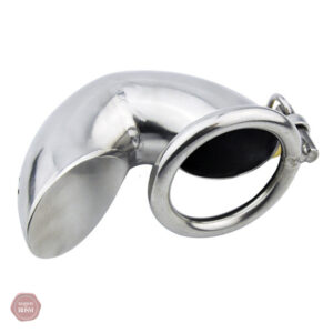 Accessoire de chasteté masculine en acier inoxydable