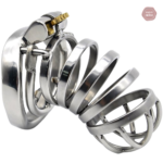 Cage de Chasteté Homme - Acier Moon L