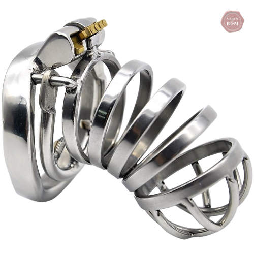 cage-de-chastete-homme-acier-moon-l-1 Cage de Chasteté Homme - Acier Moon L