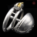 Cage de chasteté métal pour homme - modèle Ténèbres S