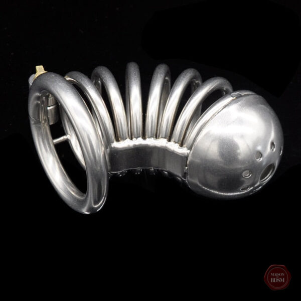 Cage de chasteté métal XL - Sécurisé et durable pour hommes