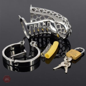 Accessoire de chasteté masculin en acier - sécurité et confort