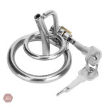 Accessoire de chasteté masculine en acier durable