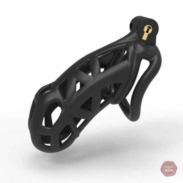 Cage de chasteté Cobra, matériau durable et résistant
