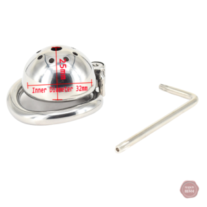 Accessoire de chasteté masculin en métal solide