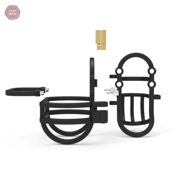 Accessoire de chasteté homme, format 3D