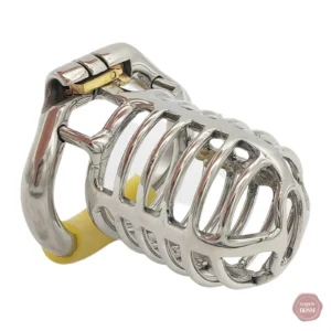 Cage de chasteté homme acier inoxydable