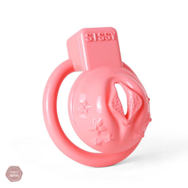 Cage de chasteté sissy pour jeux de rôle