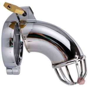 Cage de chasteté en métal pour homme - Anacondas