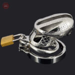 Cage de chasteté homme en métal - Barracuda