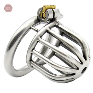 Cage de chasteté homme en métal Birdy