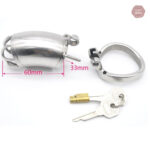 Accessoire de chasteté en métal, design BX 200 L pour hommes