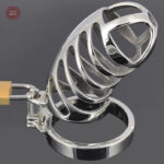 Cage de chasteté homme en métal Cobra