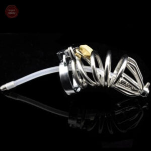 Cage de chasteté robuste, idéal pour le contrôle masculin