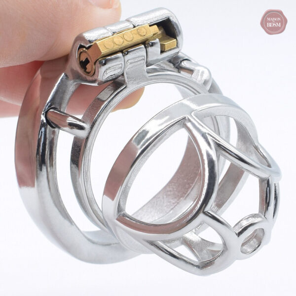 cage-de-chastete-homme-metal-flower-s-1 Cage de chasteté homme en métal - Flower S