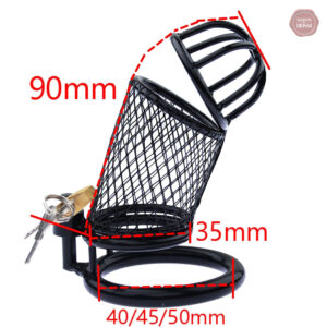 Accessoire de chasteté métallique pour un contrôle optimal