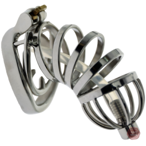 Cage de chasteté métal pour homme - Infinity Space