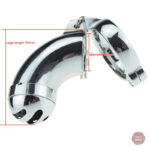 Accessoire de chasteté en métal pour homme