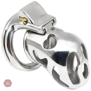 Accessoire de chasteté pour homme - design en métal