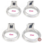 Cage de chasteté homme - finition métallique durable